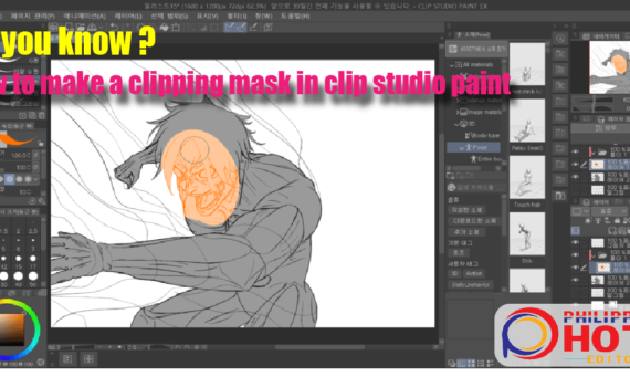 how to make a clipping mask in clip studio paint