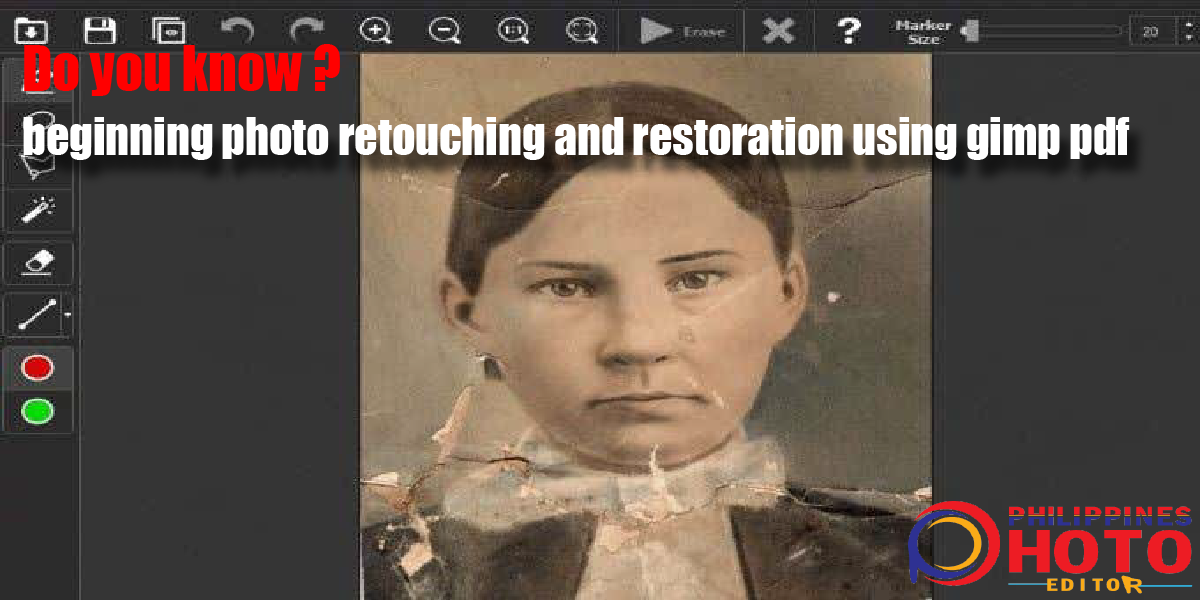 beginning photo retouching and restoration using gimp pdf