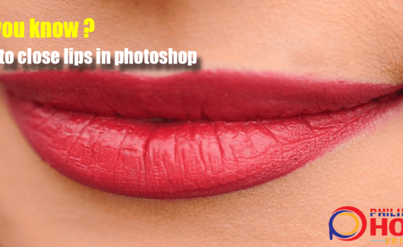 how to close lips in photoshop