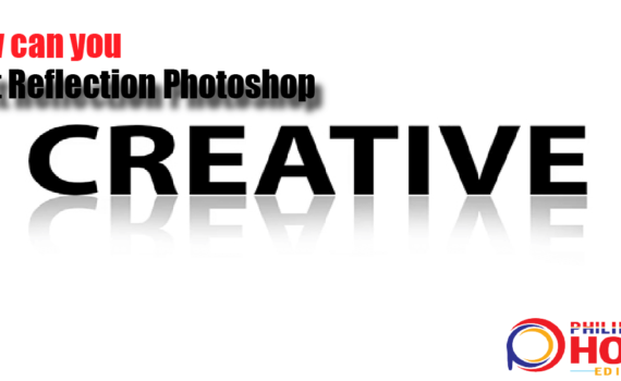 Text Reflection Photoshop
