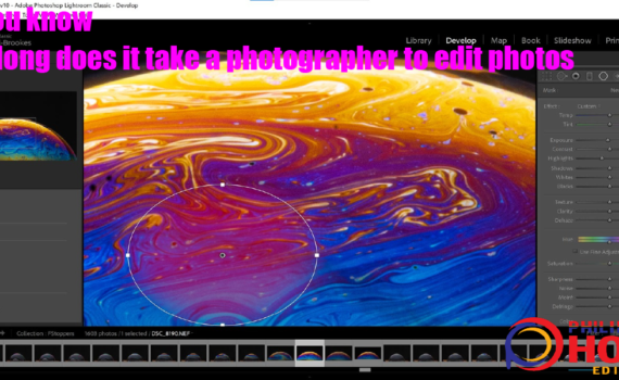how long does it take a photographer to edit photos