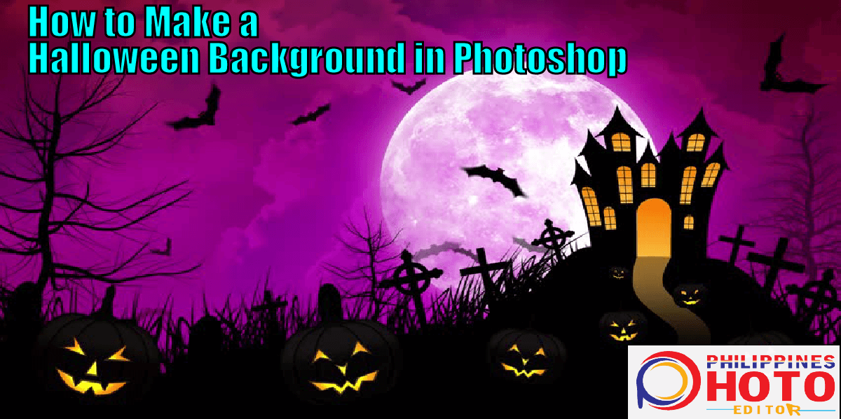 Facere Halloween Background in Photoshop