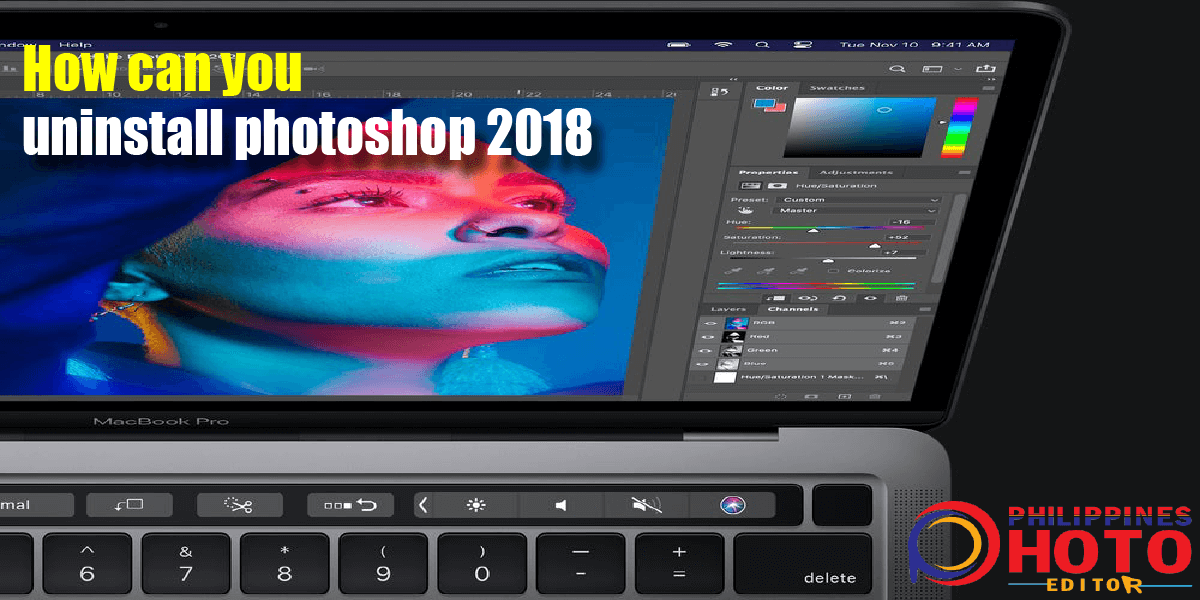 desinstalar photoshop 2018