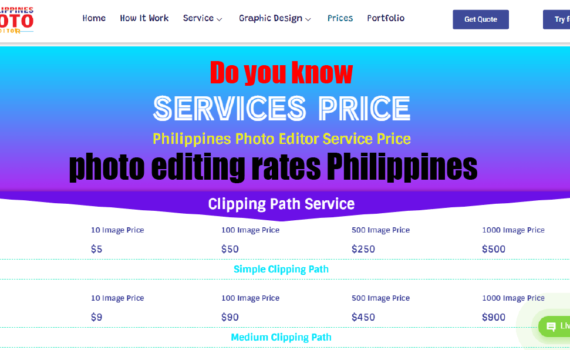 photo editing rates Philippines