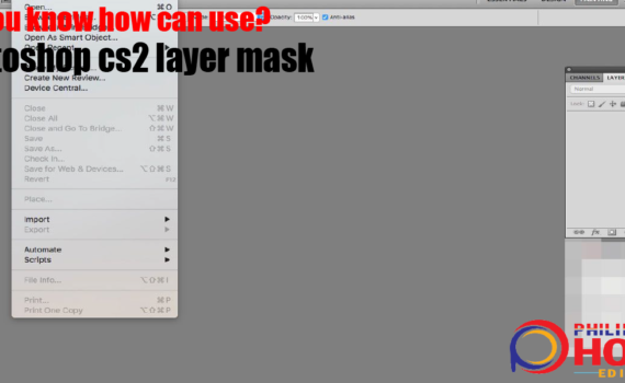 Photoshop cs2 layer mask