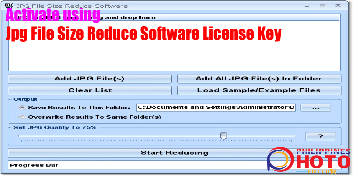 jpg ഫയൽ വലുപ്പം കുറയ്ക്കുക സോഫ്റ്റ്വെയർ ലൈസൻസ് കീ