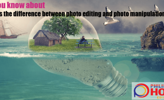 what is the difference between photo editing and photo manipulation