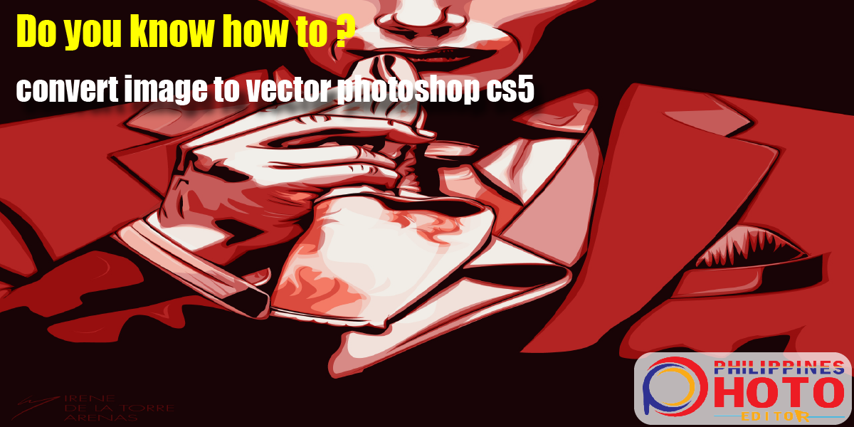 convert image to vector photoshop cs5