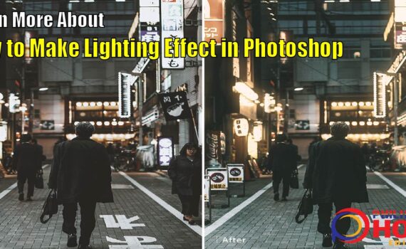 Kuinka luoda valotehoste Photoshopissa