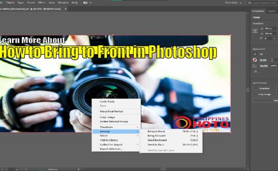 Cara Menempatkan Teks di Belakang Objek di Photoshop