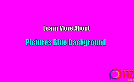 Pictures Blue Background